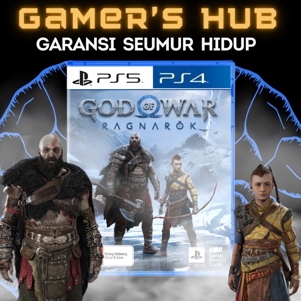 Jual PS5 God of War Ragnarok PS5 GOW Ragnarog Raknarok Raknarog PS5 ...