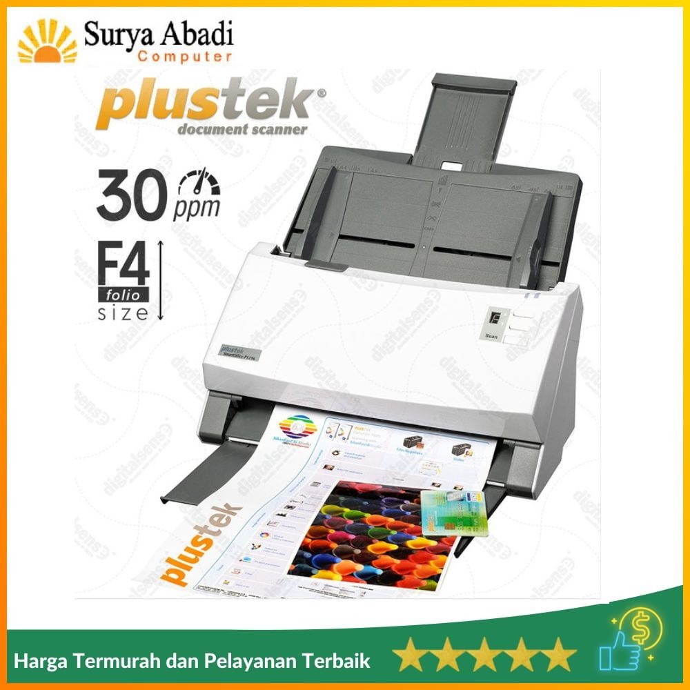 Jual Scanner Plustek PS396 SMART OFFICE Duplex 30ppm / PS-396 | Shopee ...