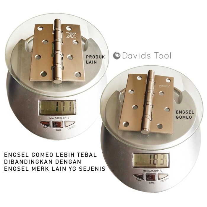 Jual Engsel Pintu Rumah Jendela Esel Ensel Tebal Gomeo 4 Inch | Shopee