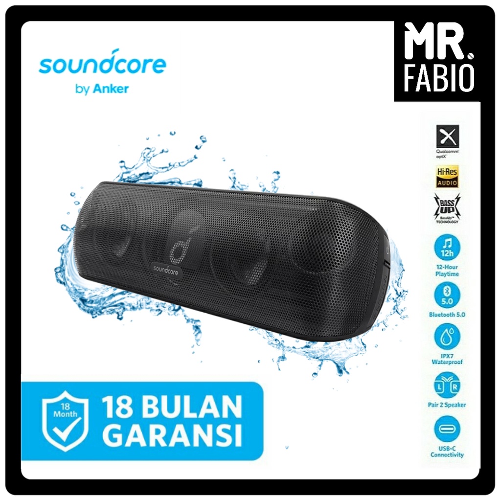 Jual Speaker Bluetooth Anker Soundcore Motion Plus A3116 Qualcomm Aptx Shopee Indonesia 0201