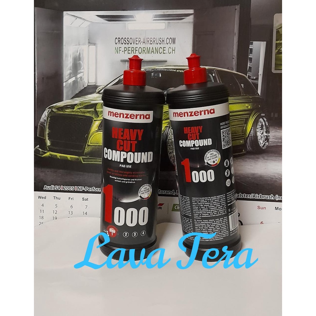 Jual Menzerna Heavy Cut Compound 1000 uk 1 liter | Shopee Indonesia