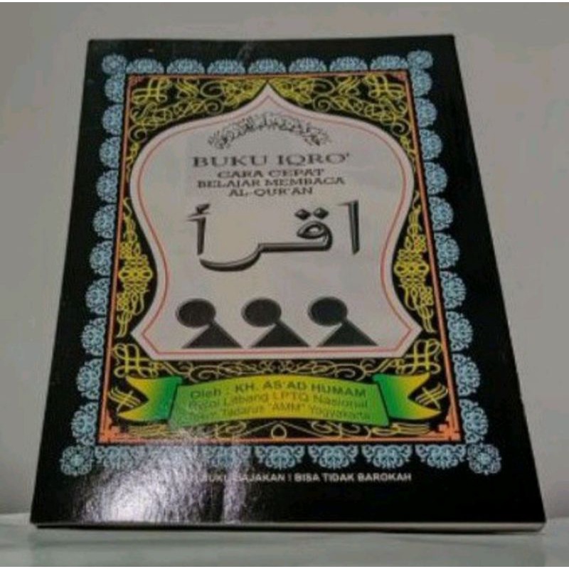 Jual Buku Iqro Hitam Besar 1 Pcs | Shopee Indonesia