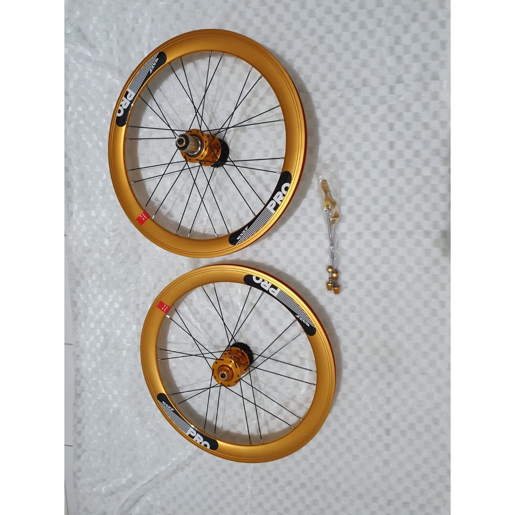 Jual Velg rims wheelset sepeda lipat raze pro 20 x 1 3/8 20+ 451 22inch ...