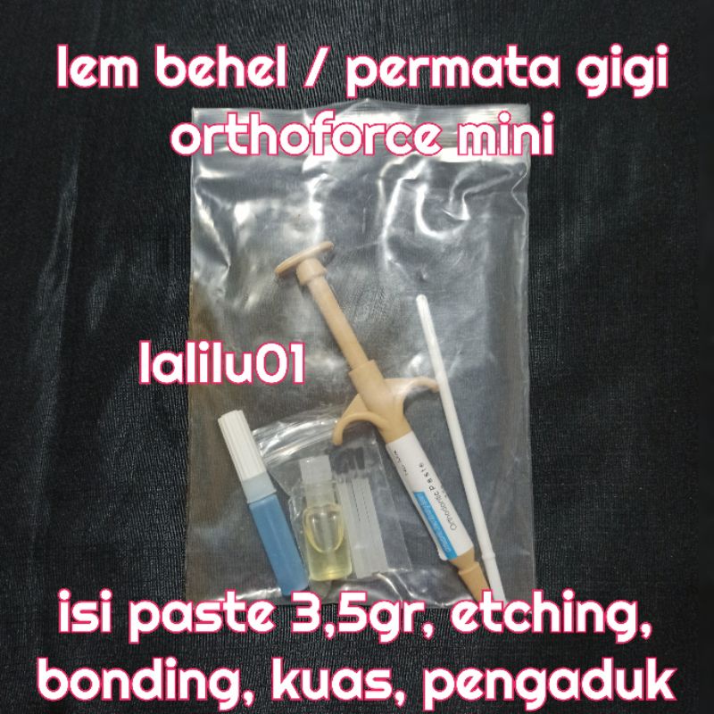 Jual Lem Behel Permata Gigi Orthoforce Ortho Force Kecil Sedang Besar ...