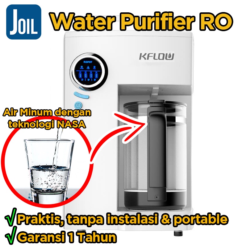 Jual Filter Air Minum Water Purifier RO Tanpa Pasang Joil R.O. Instant Shopee Indonesia