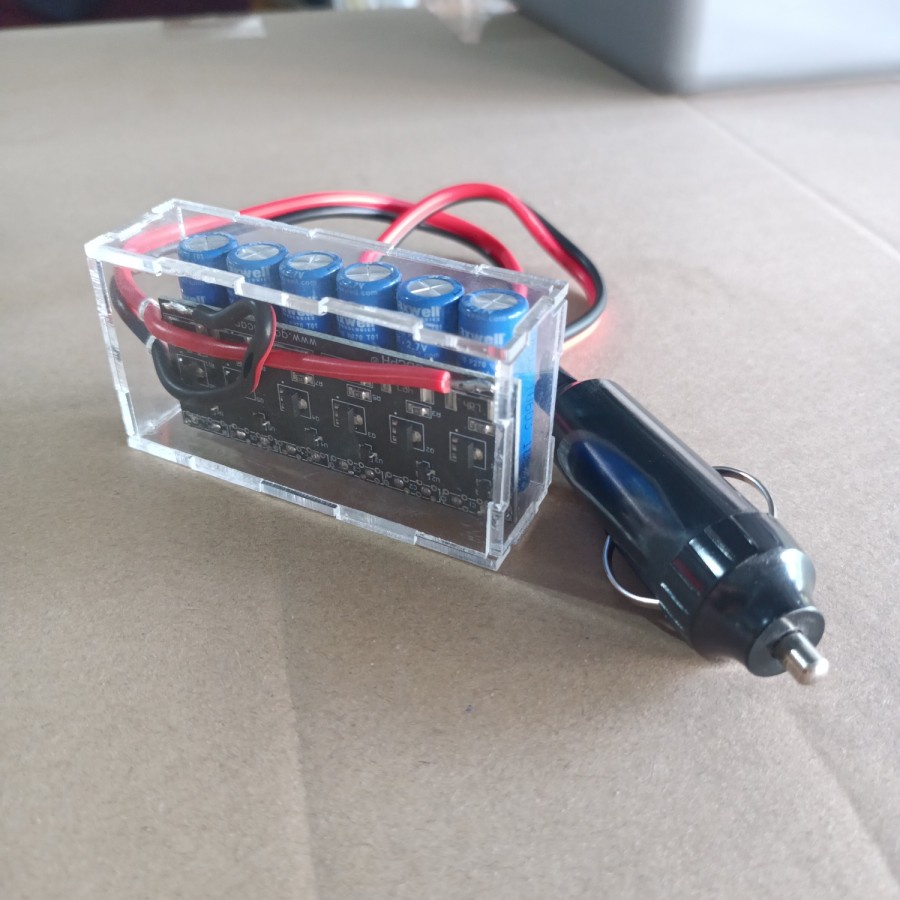Jual super capacitor mobil cabin stabilizer mobil aki 12v kapasitor ...
