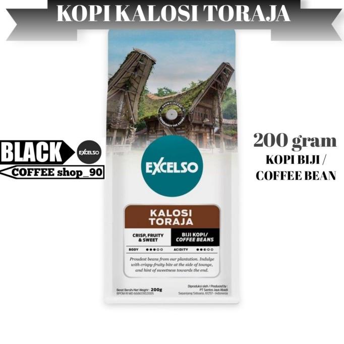 Jual New Kopi Excelso Kalosi Toraja Gram Kopi Biji Coffee Beans