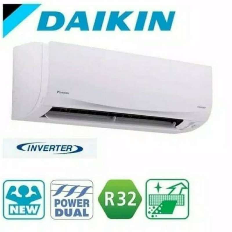 Jual DAIKIN FTKQ20UVM4 AC FLASH Inverter R32 Thailand 3/4 Pk FTKQ20 ...