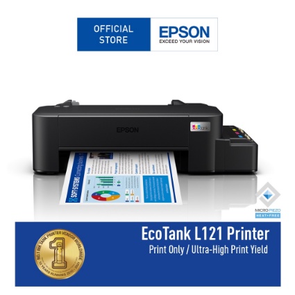 Jual PRINTER EPSON L121 PALING LARIS COCOK BUAT DI KANTOR SEKOLAH RUMAH