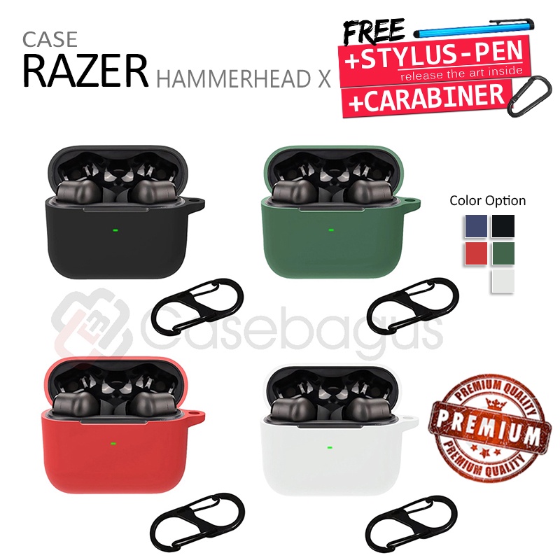 Jual Razer Hammerhead X Elegant Soft Case TWS Bluetooth Earphone