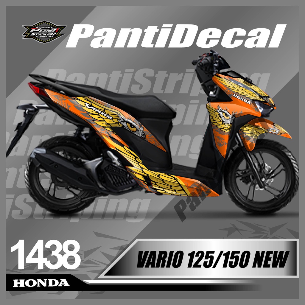 Jual Decal Sticker VARIO 125/150 NEW Full Body Stiker Skotlet VARIO