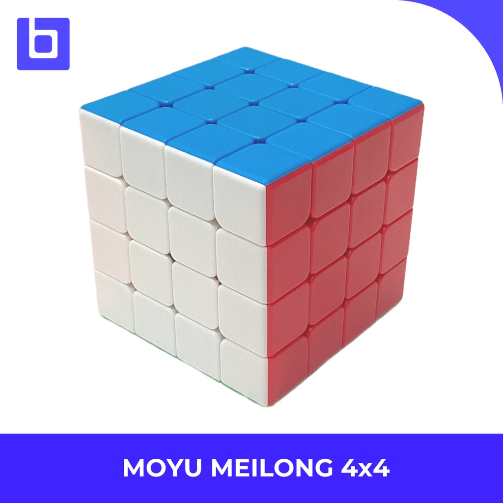 Jual Cube 4x4 - Moyu Meilong 4x4 Original Varian Stickerless Macaron ...