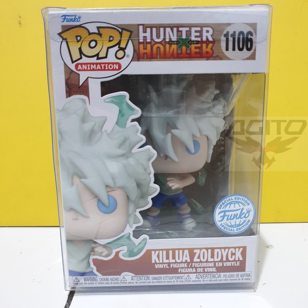 Jual Action Figure Funko POP Hunter x Hunter Killua Godspeed 1106 ORI