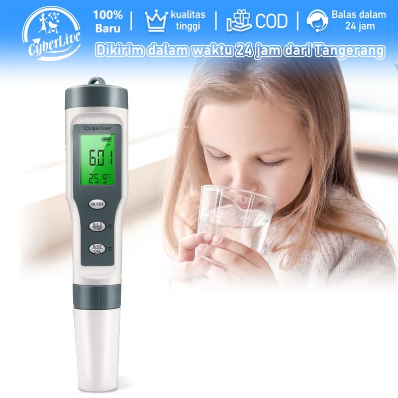 Jual EZ 9901 Water Quality Tester Alat Meter Uji Digital Kualitas Air 3 ...