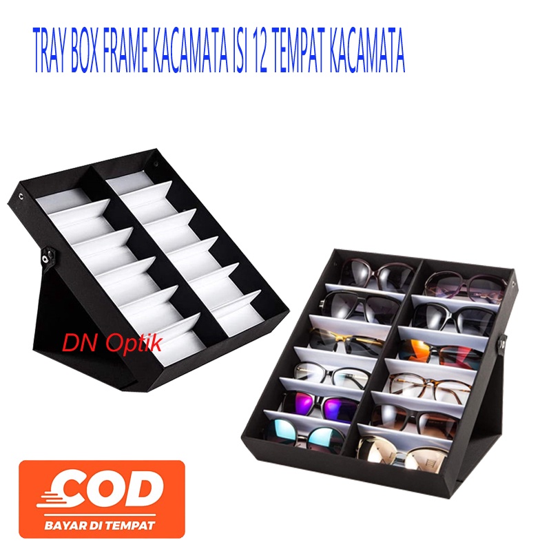 Jual TRAY BOX FRAME KACAMATA ISI 12 TEMPAT KACAMATA BOX TEMPAT PRAME ...