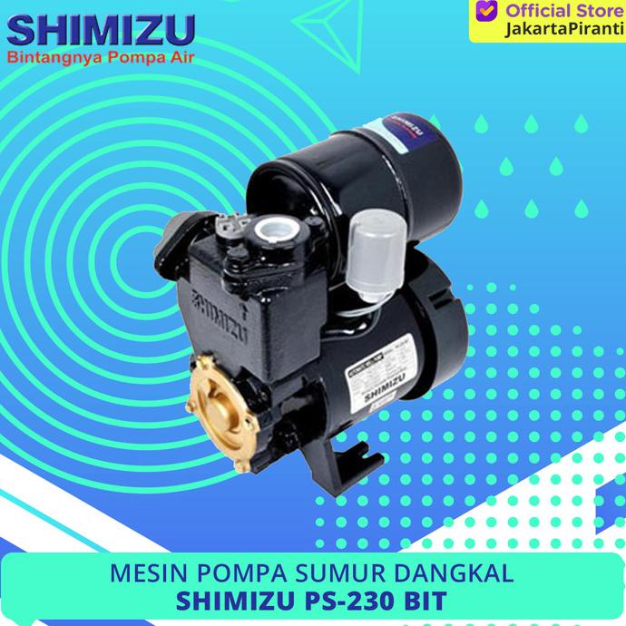 Jual Shimizu Pompa Sumur Dangkal PS-230 BIT | Shopee Indonesia
