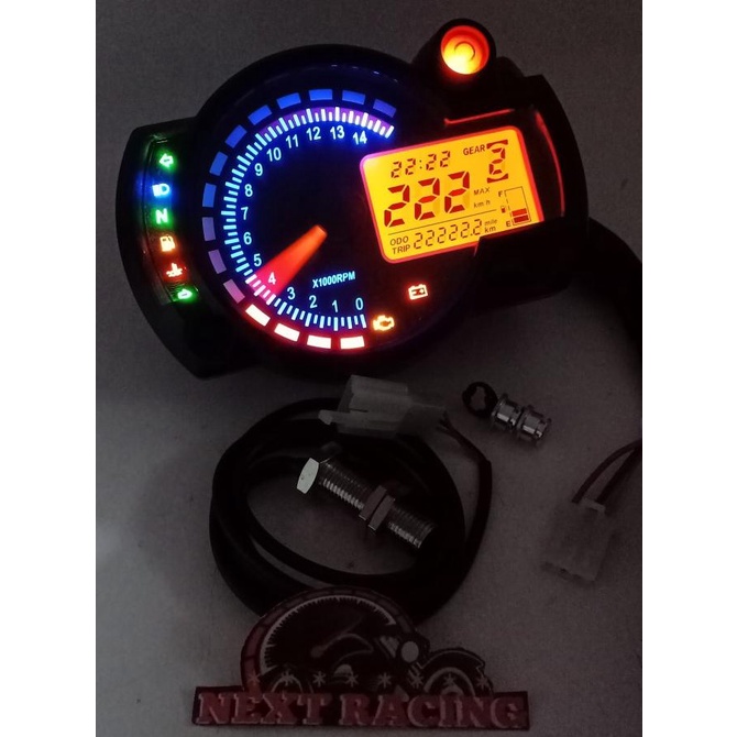 Jual Speedometer Replika Koso Rx2N Universal Debezzz Shopee Indonesia