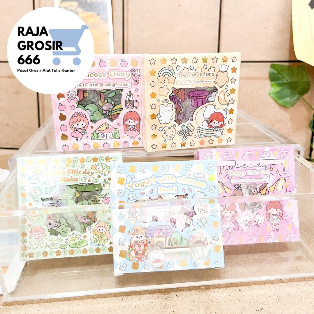 Jual Stiker Box Kecil Isi Biji Lucu Imut Kado Unik Senmu Box Kecil