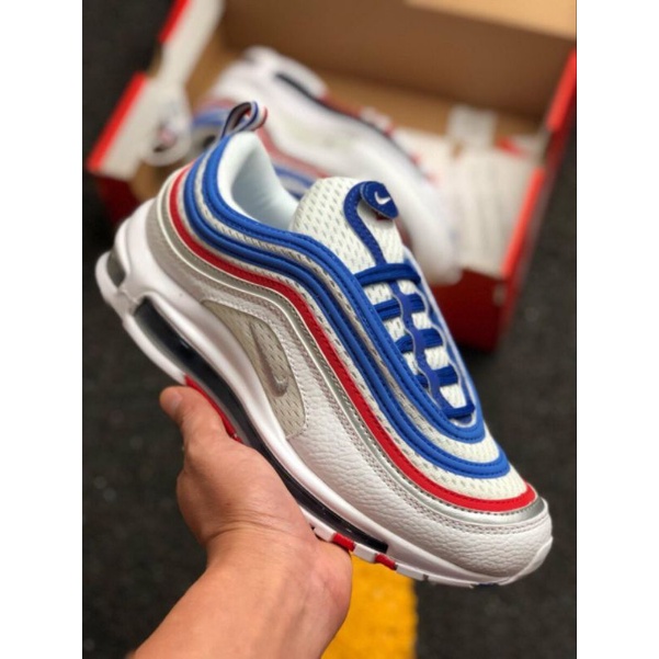 Nike air max 97 hotsell game royal/university red/metallic silver