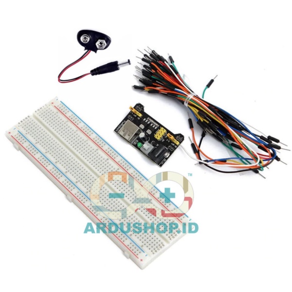 Jual 4 BREADBOARD 1 KIT Unik ARDUINO IN Diskon MODULE KIT JUMPER ...