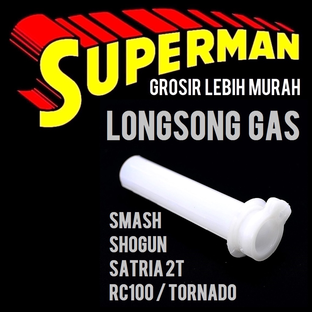 Jual Longsong Gas Smash Shogun Tornado Satria Tak Rc Crystal Rc Pipa Selongsong Motor