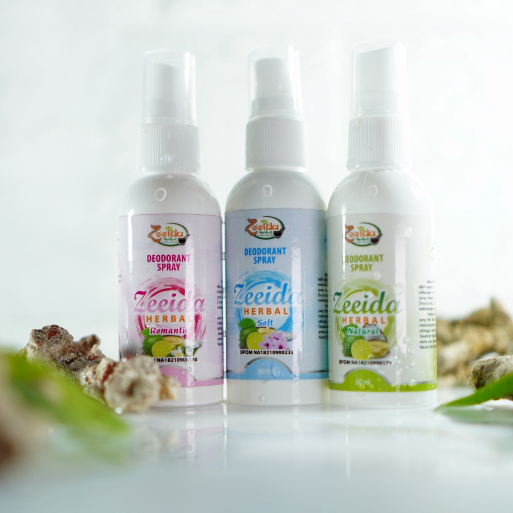 Jual Deodorant Spray Zeeida ampuh mencegah bau dan mencerahkan ketiak