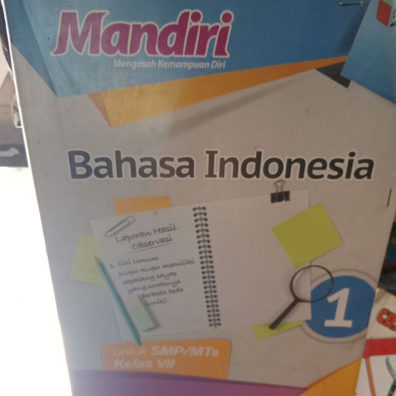 Jual Mandiri Bahasa Indonesia Untuk Smp/mts Kelas 7/1 | Shopee Indonesia