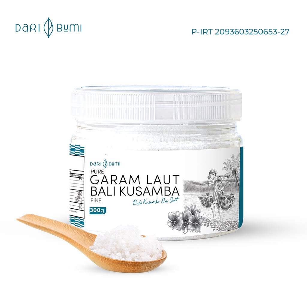 Jual Dari Bumi Garam Laut Bali Kusamba Sea Salt Organik Original Shopee Indonesia