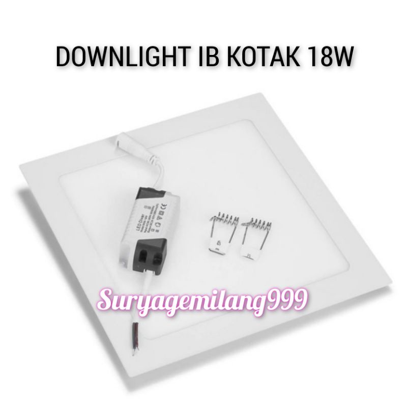 Jual Lampu Downlight Led Panel W Putih Watt Kuning Watt Tipis