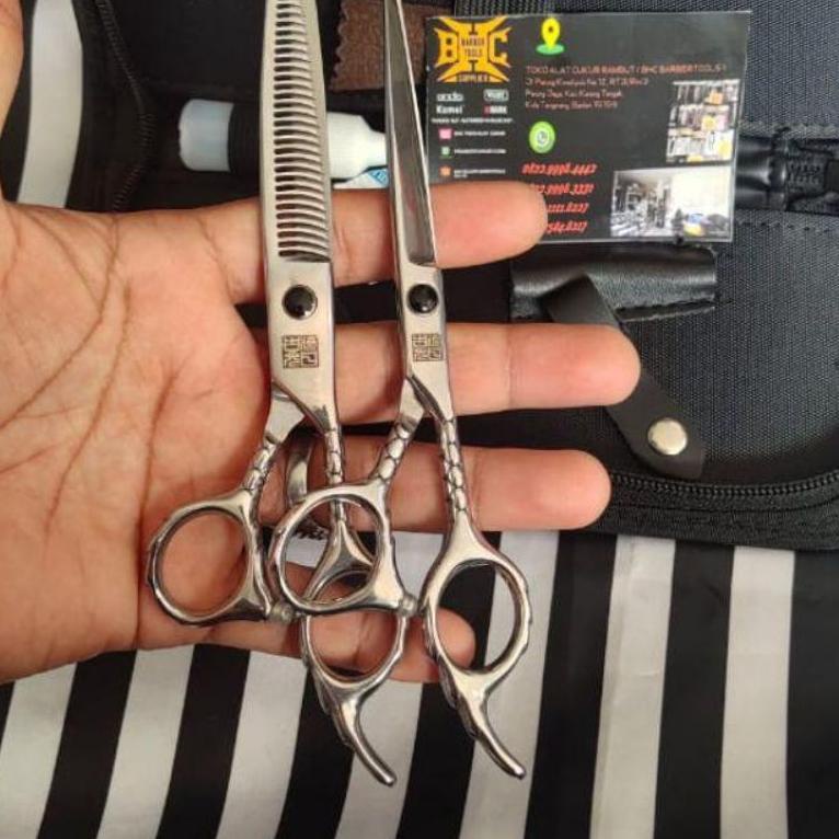 Jual Set Gunting Rambut Potong Sasak Penipis Koryu Nikko Gy500 Original Paket Alat Potong Rambut 