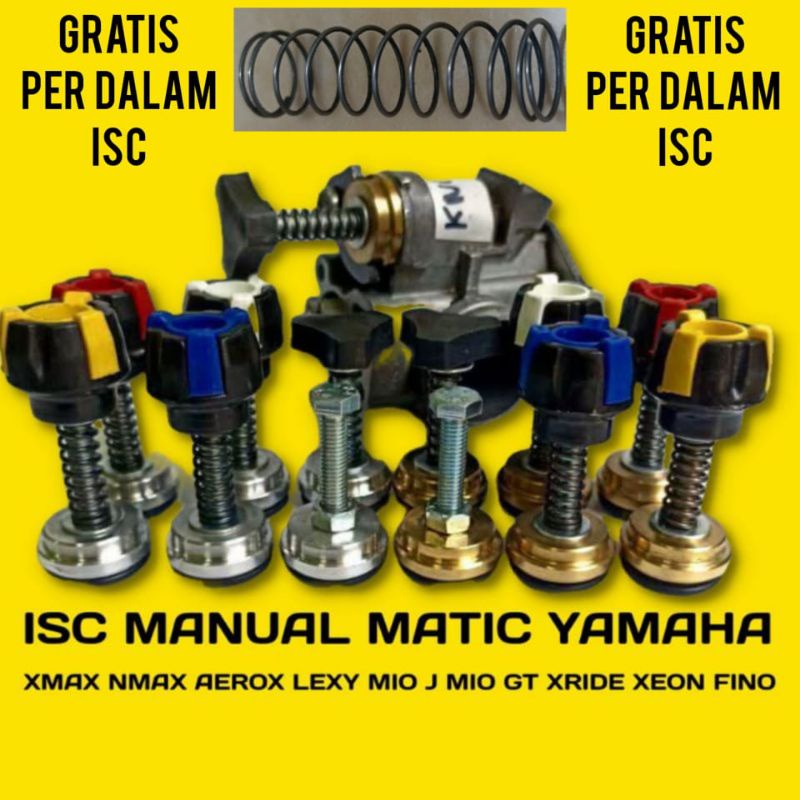 Jual ISC MANUAL FAZZIO XMAX NMAX AEROX LEXY FAZZIO XRIDE XEON SOUL GT ...