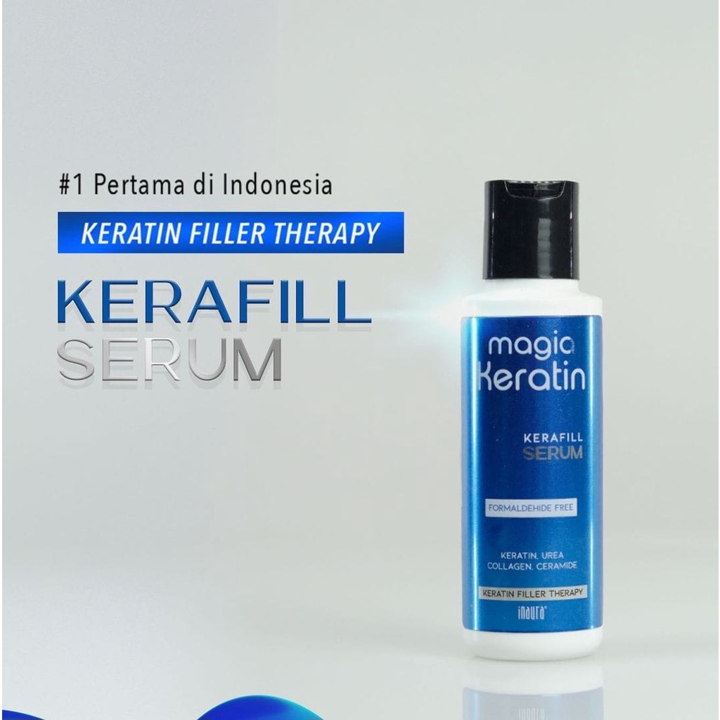 Jual INAURA Magia Keratin Kerafill Serum 75ml | Shopee Indonesia