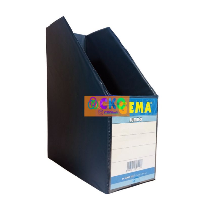 Jual Box File/Megazine File Pvc Gema Jumbo 888 Warna Hitam | Shopee ...
