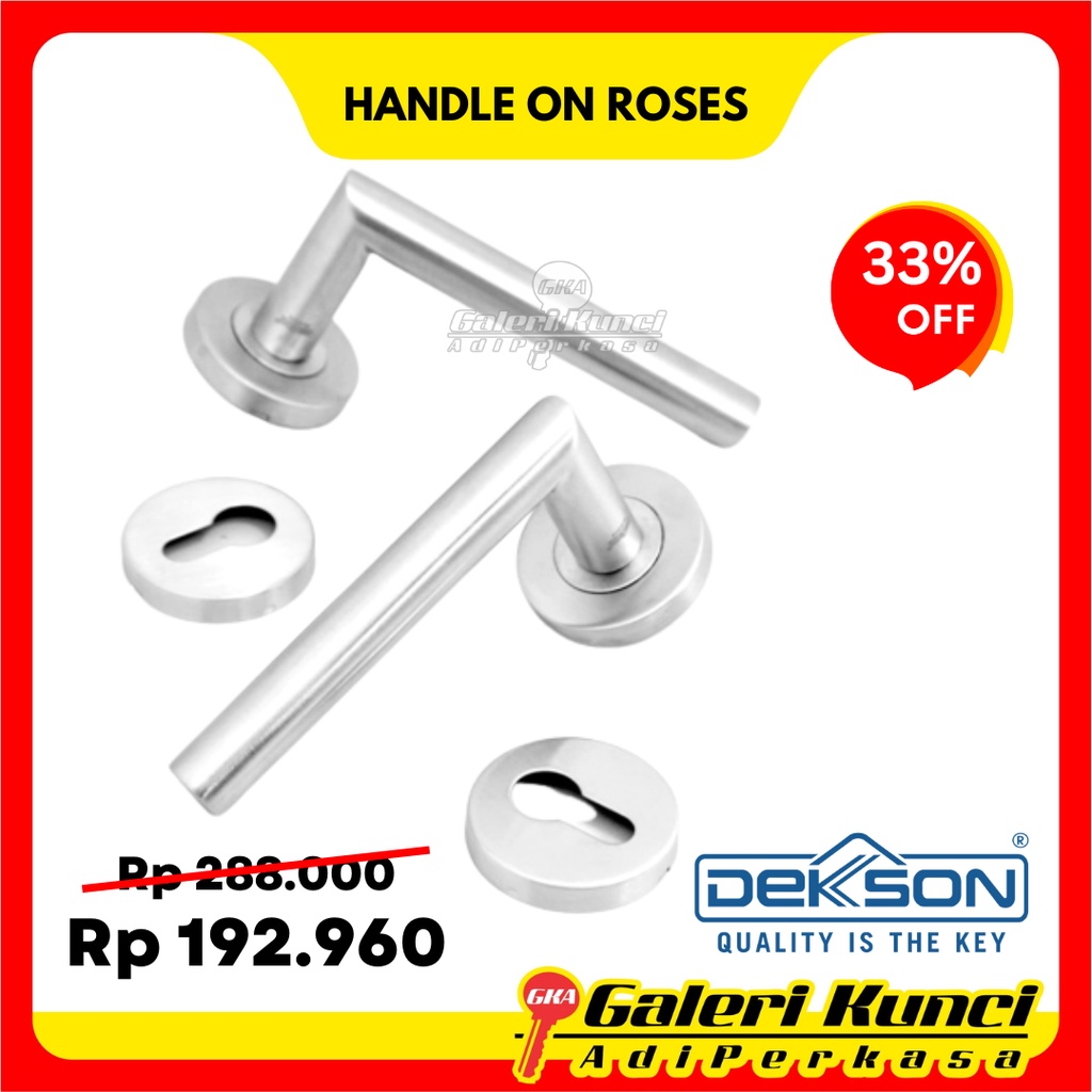 Jual Handle Pintu Dekson Dekkson Lhtr 0003 Sss Gagang Pintu Kayu Kunci