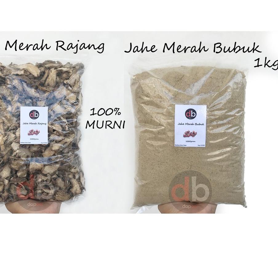 Jual Promo | TD4 | JAHE MERAH Bubuk 1kg | Shopee Indonesia