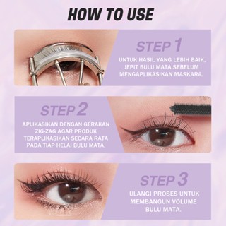 Jual New Launch Bnb Barenbliss Korean Roll To Volume Mascara Long Lasting Waterproof