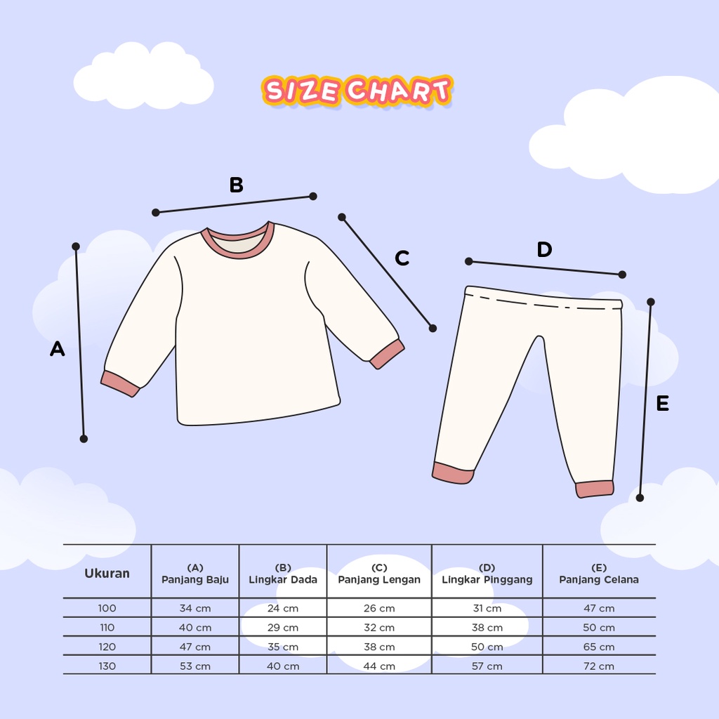 Jual Piyama Moro Baby Type Rabbit (Baju Tidur Anak) | Shopee Indonesia