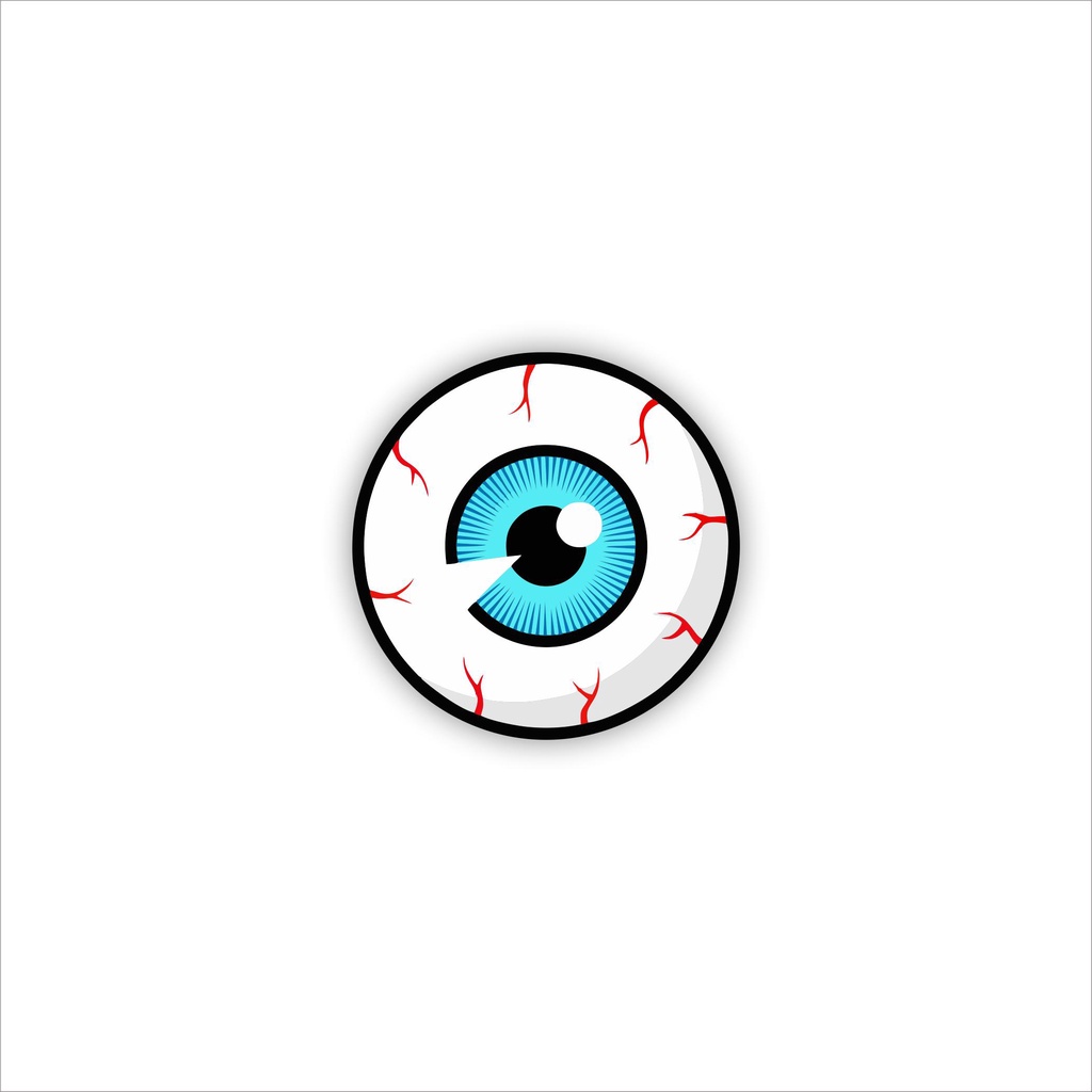 Jual STIKER FUNNY ONE EYE STIKER BRAND STIKER DISTRO WATERPROFF ...
