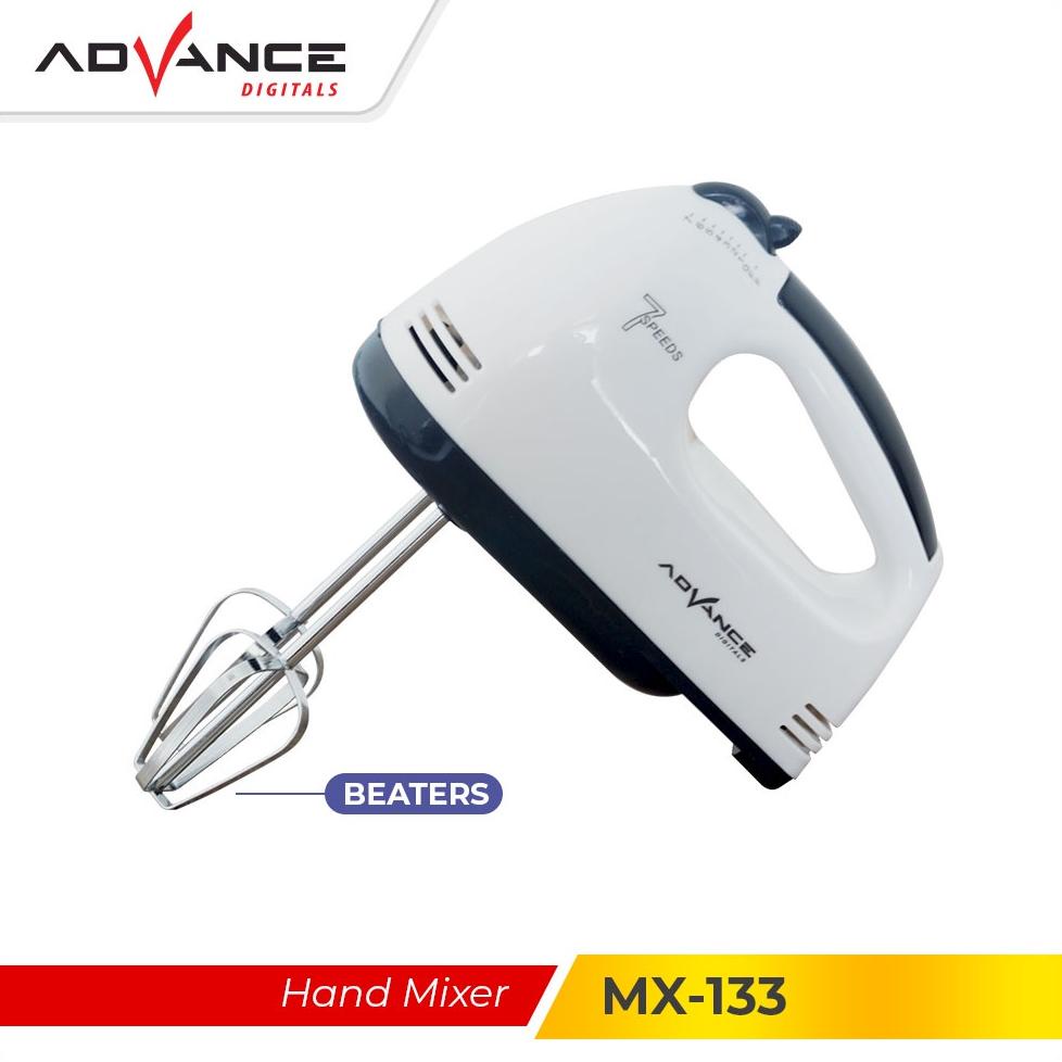 Jual Baru Advance Hand Mixer Mx 133 Alat Pengaduk Dengan 7 Kecepatan