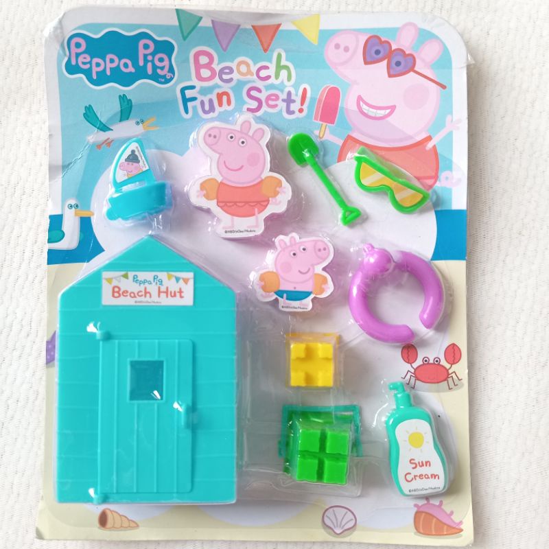 Jual Peppa Pig Beach Fun Set Toy / Mainan Peppa Pig | Shopee Indonesia