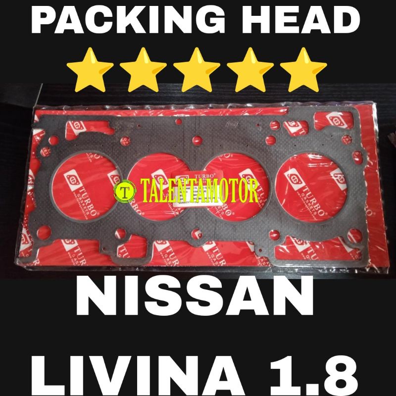 Jual PACKING KOP NISSAN GRAND LIVINA 1.8 PACK HEAD GASKET CYLINDER COP ...