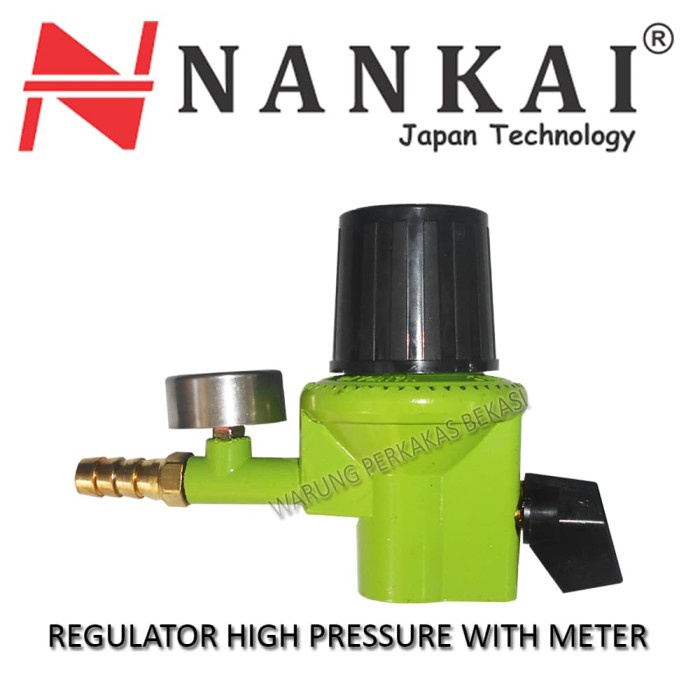 Jual Rpg Nankai Regulator Gas Lpg High Pressure Dengan Meter | Shopee ...