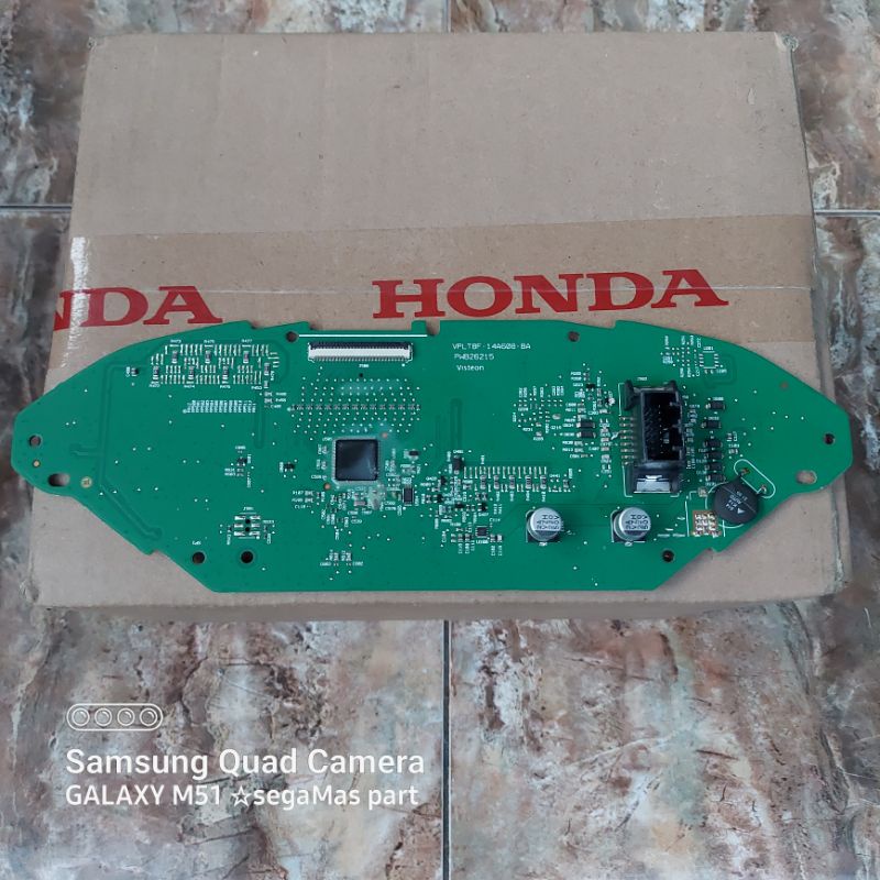 Jual ID MESIN PCB SET LCD SPEEDOMETER SPIDOMETER PCX 160 NEW ABS DAN ...