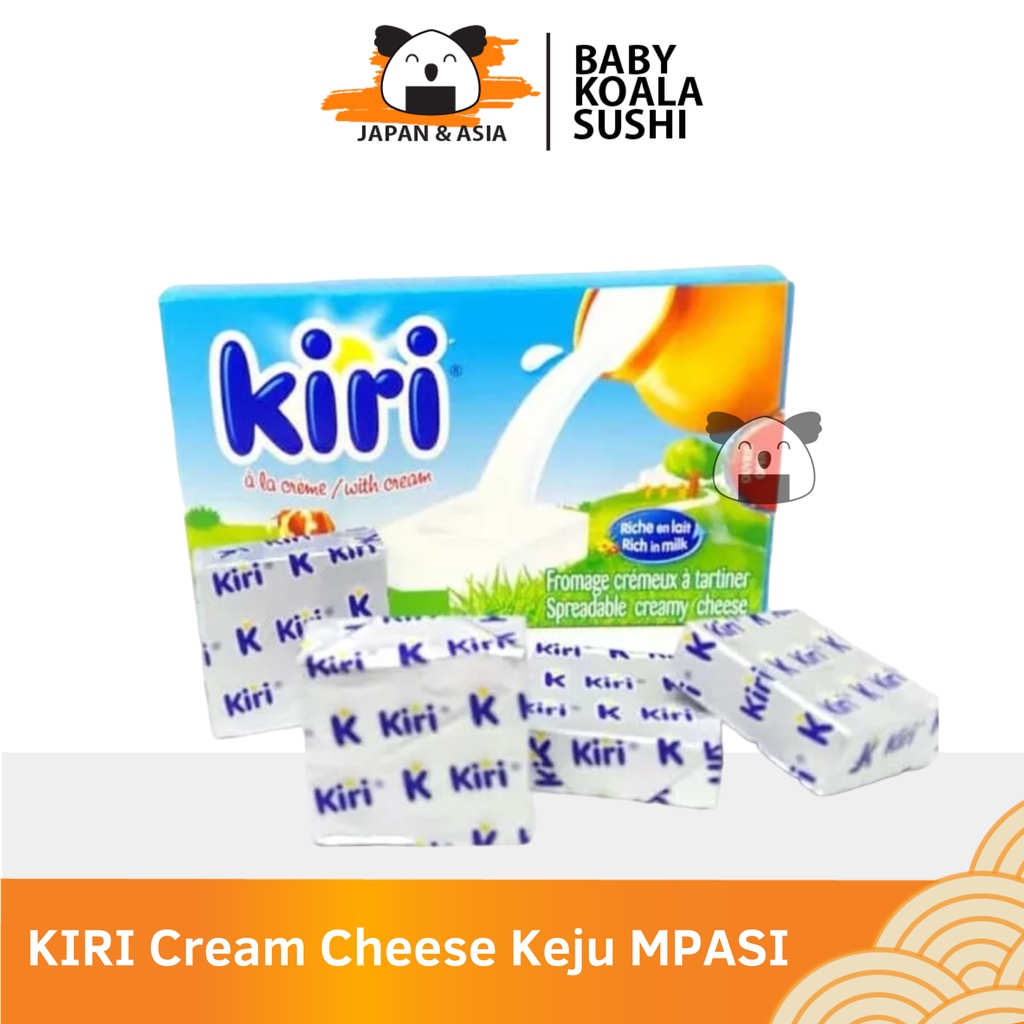 Jual KIRI Cheese Creamy Keju Oles 108g Bisa untuk MPASI Bayi Shopee