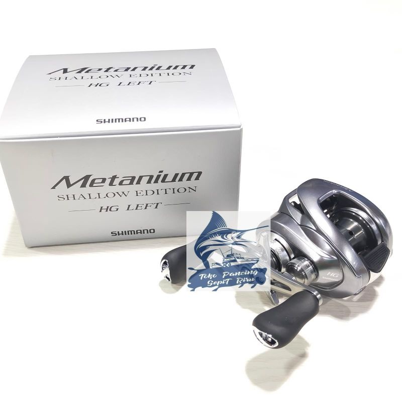 harga reel bc shimano metanium Jual REEL BC SHIMANO METANIUM SHALLOW EDITION HG LEFT HANDLE NEW 2022