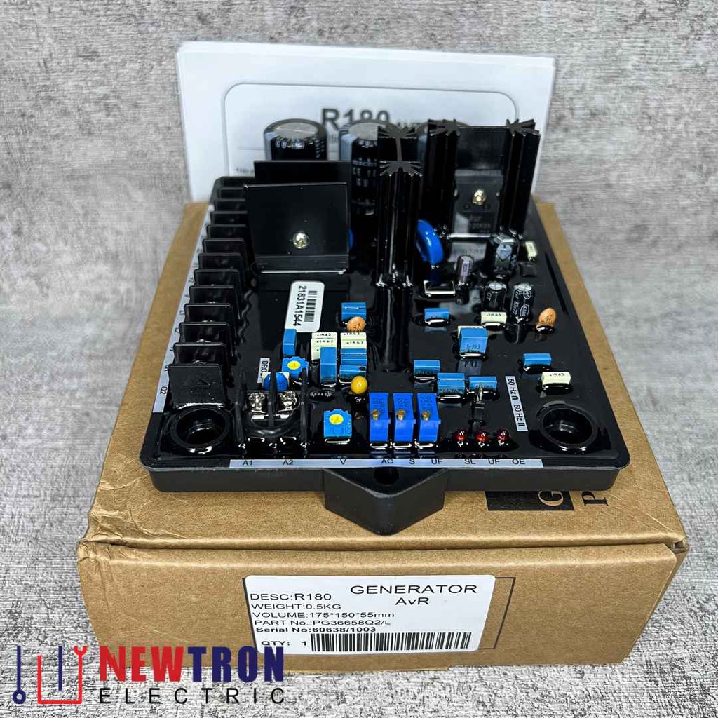 Jual AVR R180 R 180 Generator Leroy Somer OEM Replacement AVR Genset ...
