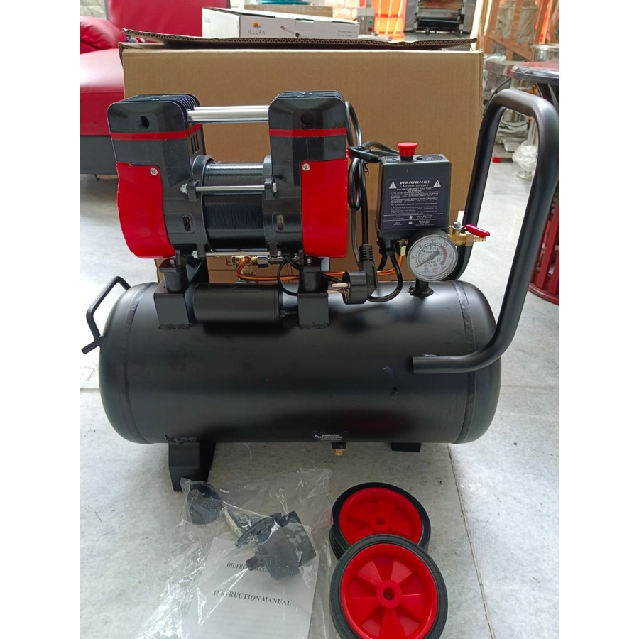 Jual Mesin Pump Air Compressor Udara 20liter 1.1Hp 8Bar SYW1.1HP-20L ...