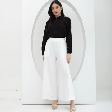 Vina Kulot C1554 SONIA Celana Kulot Lis Scuba Premium Celana Kulot Panjang Skuba Wanita Kerja