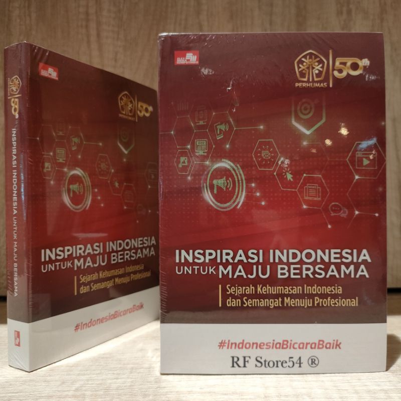 Jual Buku 50 Tahun Perhumas Inspirasi Indonesia Untuk Maju Bersama