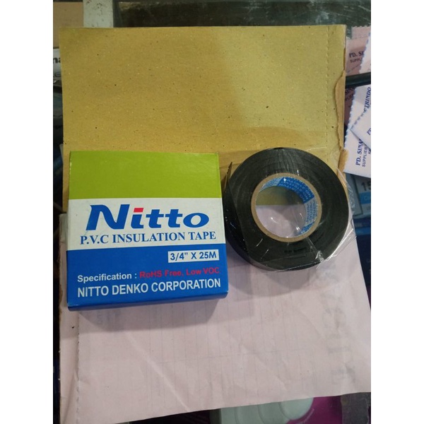 Jual Isolasi Nitto Seal Tape Listrik Nitto | Shopee Indonesia